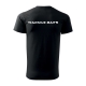 Koszulka męska - czarna - rozmiar  3 XL